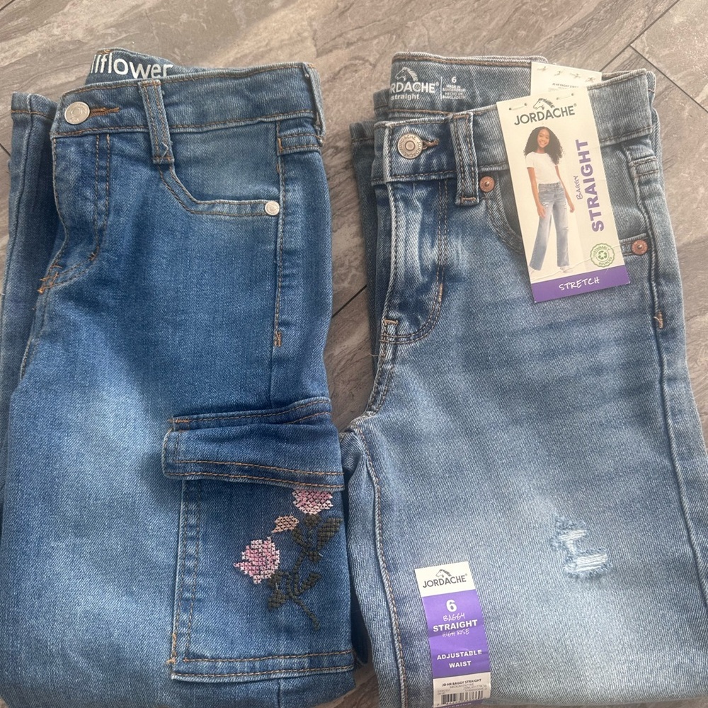 Girls size 6/6x Jean Lot